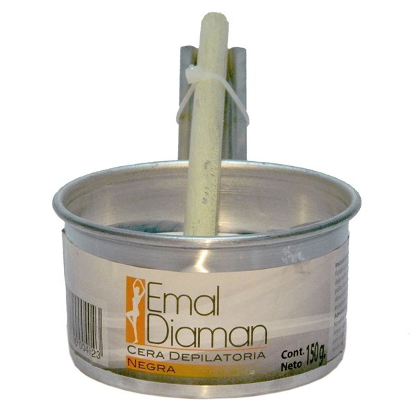 Emal Diaman Cera Depilatoria Negra Cacerola 150 #1