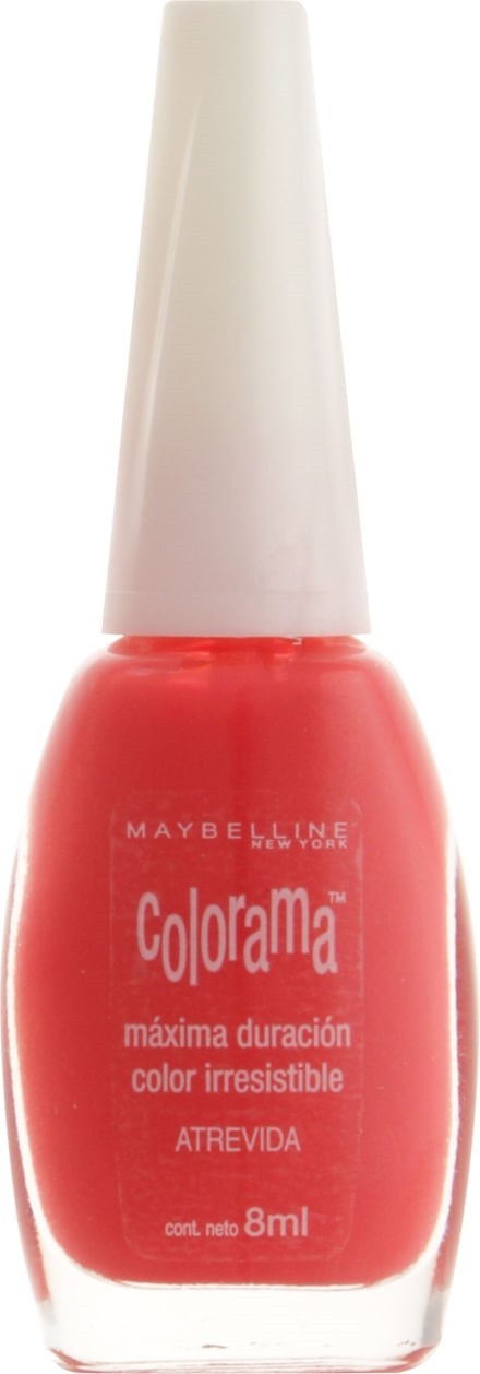 ESMALTE PARA UÑAS MAYBELLINE COLORAMA CREMOSO X 8 ML #1