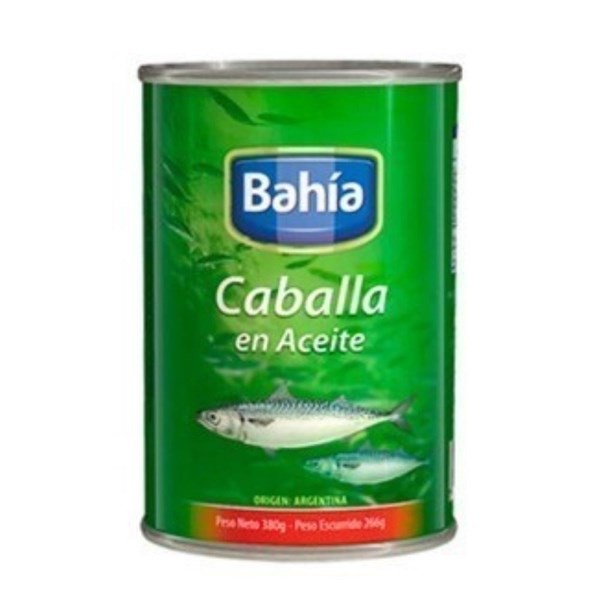 Caballa Bahía Aceite x 380 gr #1
