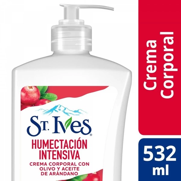 St Ives Crema Corporal Humectacion Intensiva 532 Ml