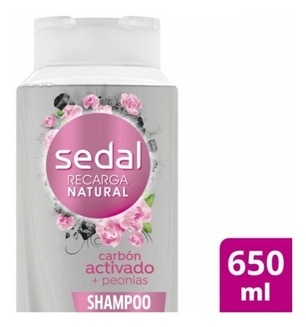 Sedal Carbón Activado Y Peonias Shampoo 650 ml #1