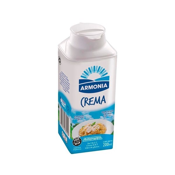 Armonia Crema De Leche Para Cocinar Armonía 200 Cc #1