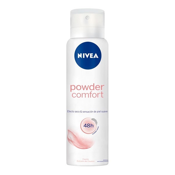 Nivea Aerosol Desodorante Mujer Powder Comfort 150 ml alt