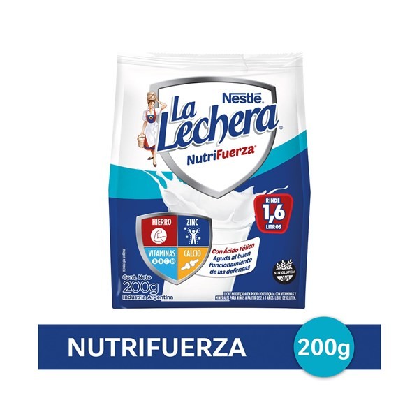 Leche en Polvo Entera La Lechera 200 g #1