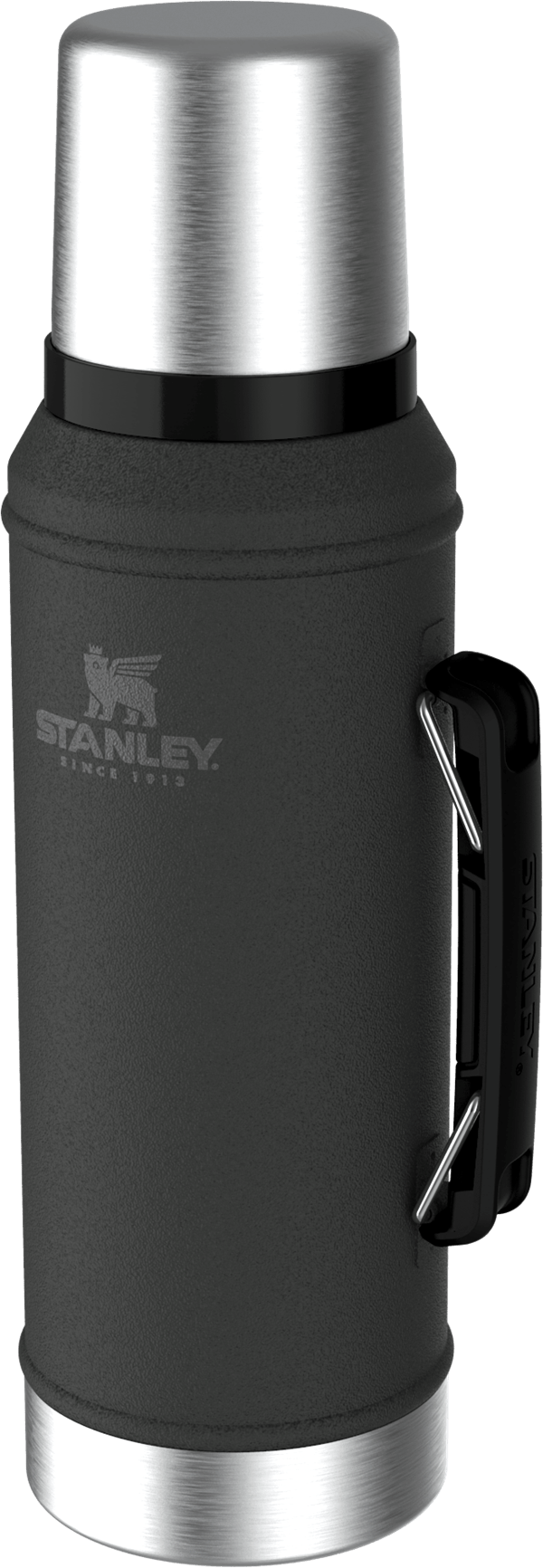 Stanley 2021 termo Clasico 950 ml  Con Manija Y Tapon Cebador Negro alt