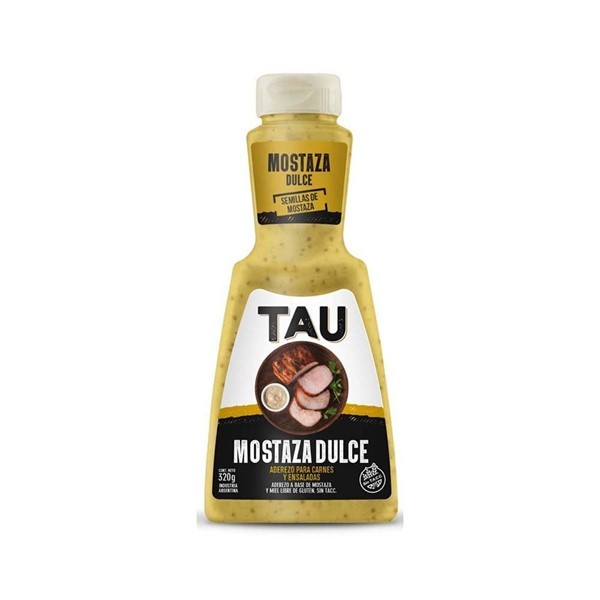 Tau Delta Aderezo Tau Mostaza Dulce 320 G #1
