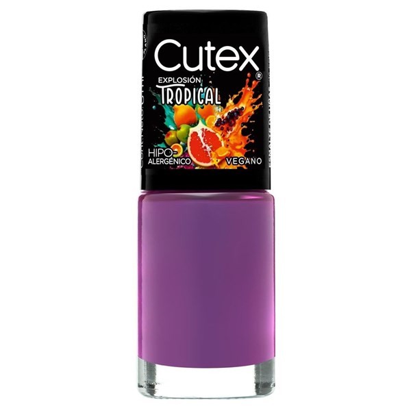 Cutex Esmalte Hipo-Alergenico Vegano Tropical Ciruela