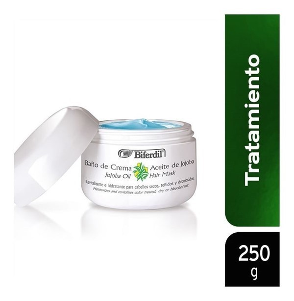 Biferdil Aceite de Jojoba Baño de Crema Capilar 250 g Único #1