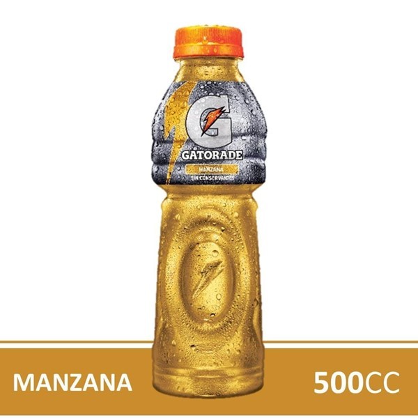 Istotónica Gatorade Manzana 500 Ml