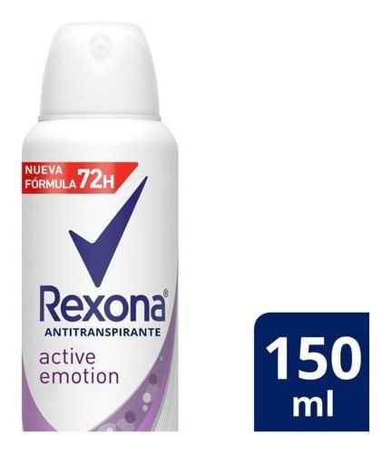 Desodorante Antitranspirante Rexona Active Emotion Women en Aerosol x 150 ml