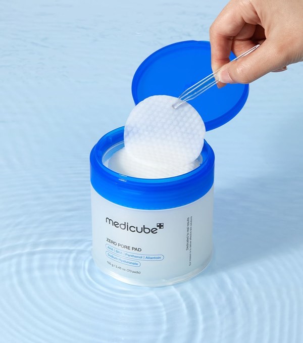 Medicube Pads Tonicos Exfoliantes 2024 Zero Pore Pad 2.0 155 ml alt