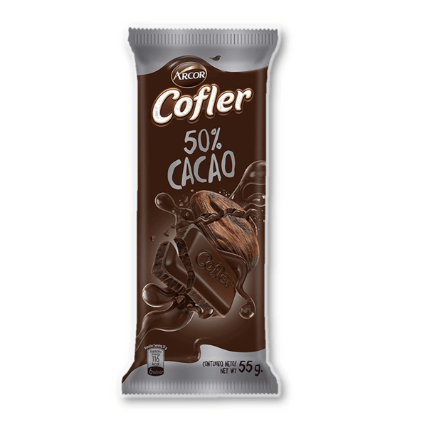 Arcor Chocolate Cofler 50% Cacao x 55 g #1