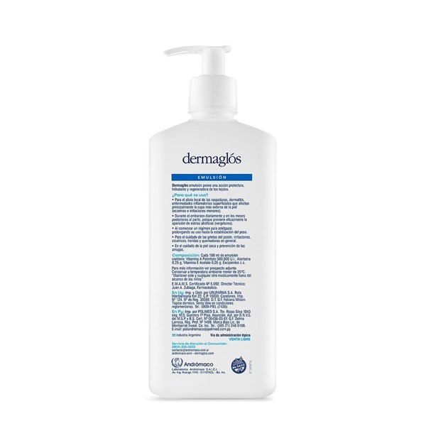 Dermaglos 0,25 gr Emulsion 400 ml alt