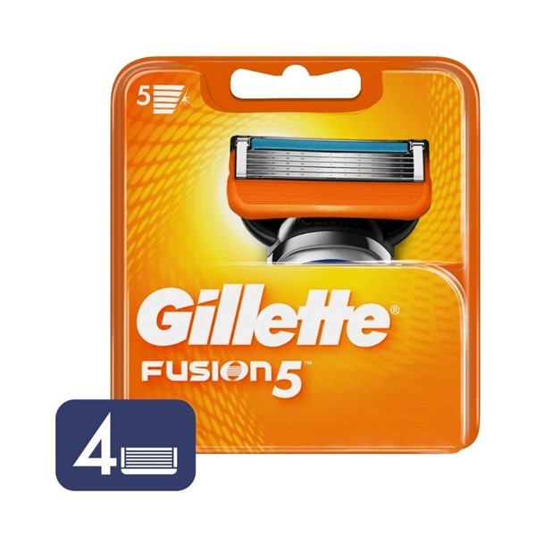 Gillette Cartuchos Para Afeitar Fusion 5 (4 Unidades) alt