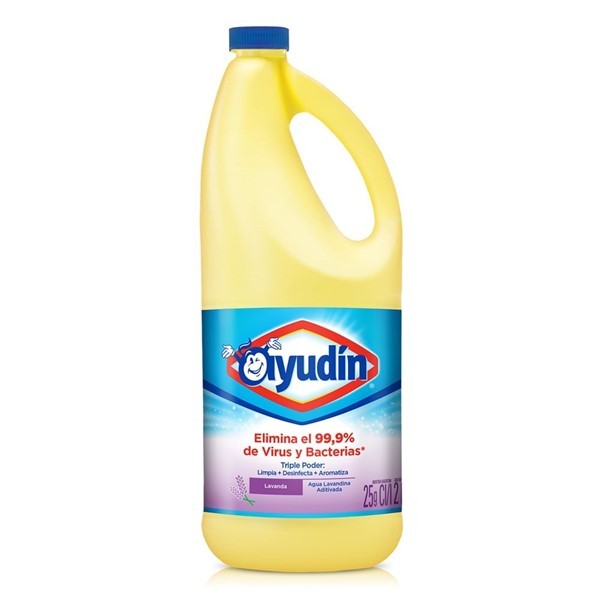 Lavandina Ayudín Triple Pode Lavanda x 2 l #1