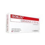 Casasco Isobloc 3.125 Mg Carvedilol x 60 Comp #1