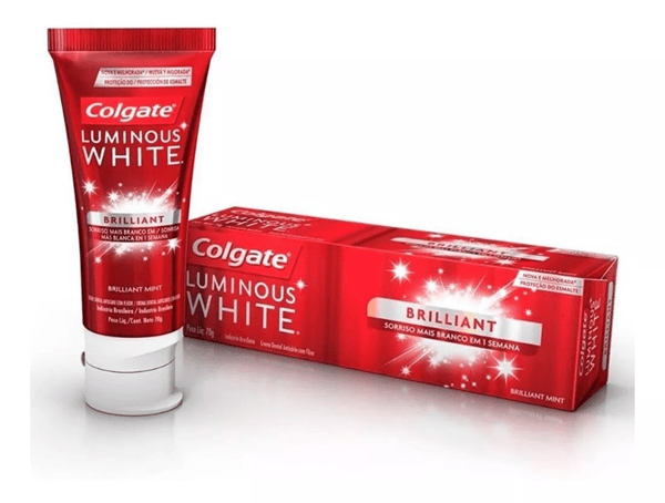 Colgate Luminous White Carbon Activado | 70gr | 3 unidades #1
