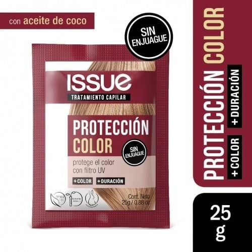 Issue Tratamiento Capilar Sachet Protección Color 25 g 24 Uds