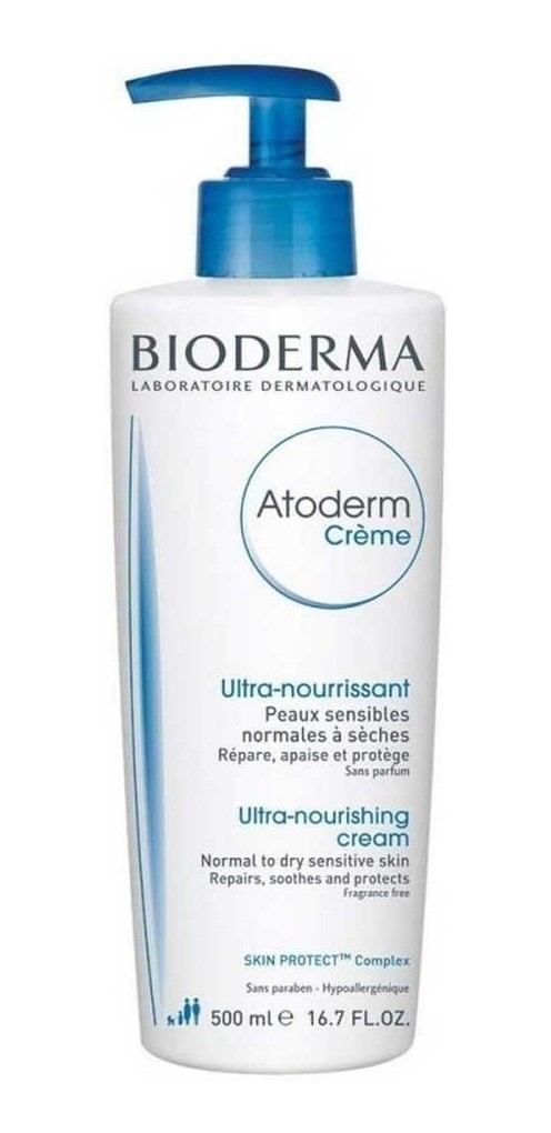 Bioderma Atoderm Crema Ultra Hidratante Para Pieles Normales a Secas 500 ml #1