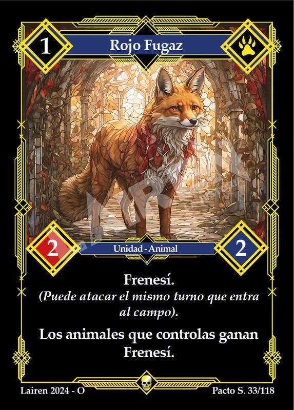 Rojo Fugaz Precon - Coste 1 #1