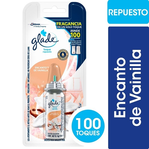 Glade Aromatizante Toque Repuesto Encanto de Vainilla #1