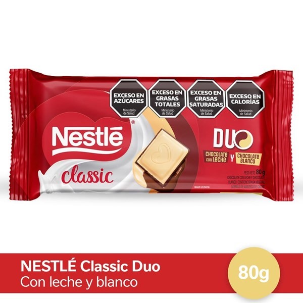 Chocolate Nestle Classic Duo X 80 Gr #1
