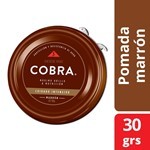 Pomada Cobra Para Calzado Marron Militar Lata 30 G #1