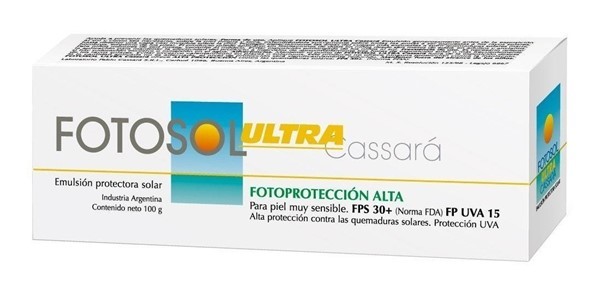 Fotosol Ultra Protector Solar Fps30 Fp Uva15 Emulsión 100 g alt