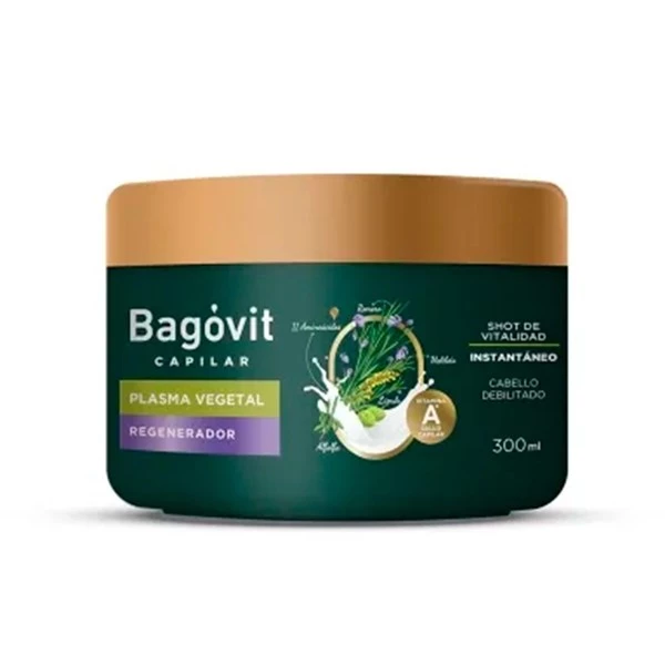 Bagovit Mascara Capilar Plasma Vegetal 300 ml