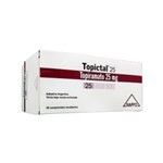 Raffo Topictal Topiramato 25 Mg x 56 Comp Recubiertos #1