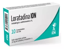 LORATADINA ION 10MG X10 COMPRIMIDOS