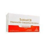 Laboratorio Bernabó Subical Cb 50000 Ui Vitamina D3 x 2 Cáps Blandas #1