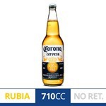 Cerveza Rubia Corona 710 Ml Botella Descartable #1