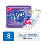 Lina Toalla Nocturna Con Alas (8 Unidades) #1