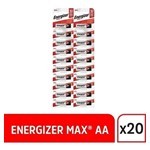 Energizer Max Aa Pilas Alcalina Cartel 20 Unidades #1