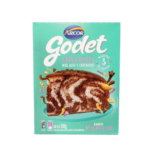 Bizcochuelo Marmolado Godet500g
