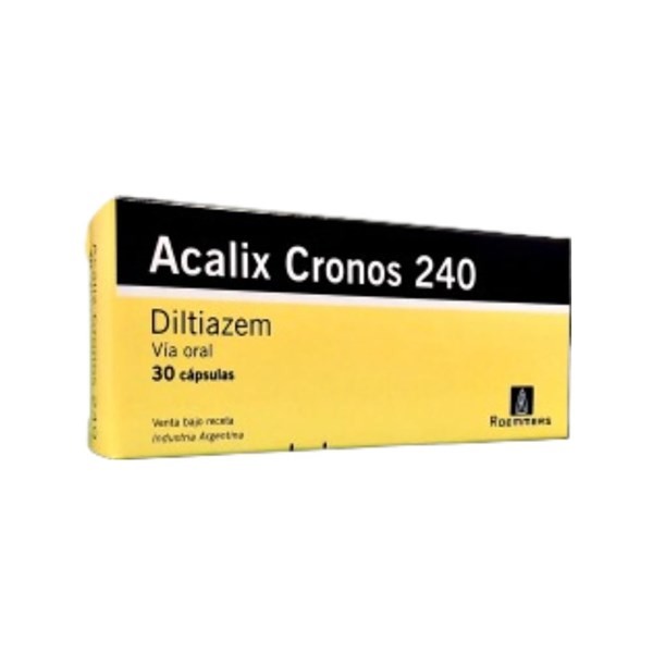 Roemmers Acalix Cronos Diltiazem 240 Mg x 30 Cáps #1