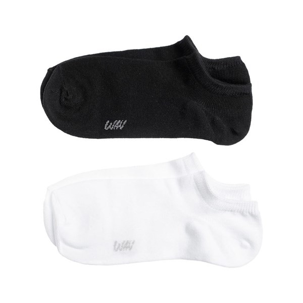 Media Invisible Wav Negro Y Blanco Liso x 2 un #1