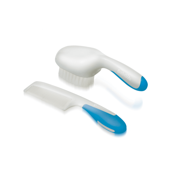 Cepillo Y Peine Babelito Gris Y Celeste Color Celeste alt