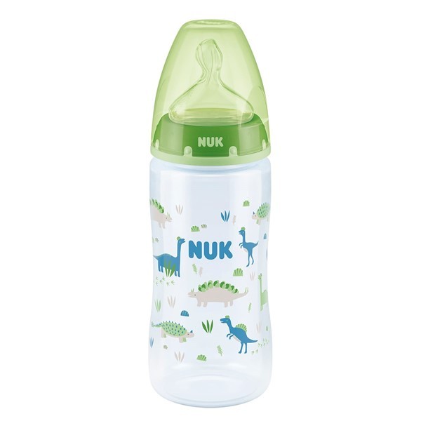 Nuk Mamadera First Choice Plus Dinosaurios 300 ml #1