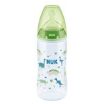 Nuk Mamadera First Choice Plus Dinosaurios 300 ml #1