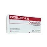 Casasco Isobloc 6.25 Mg Carvedilol x 60 Comp #1