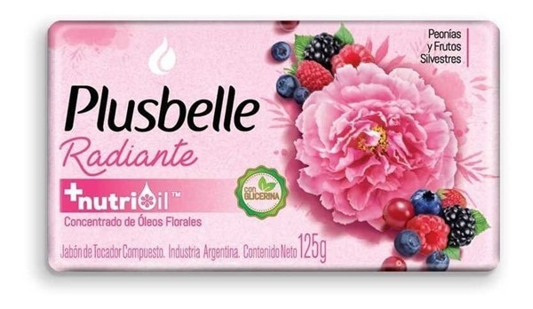 Plusbelle Radiante Óleo Florales Jabón en Barra 125 g #1