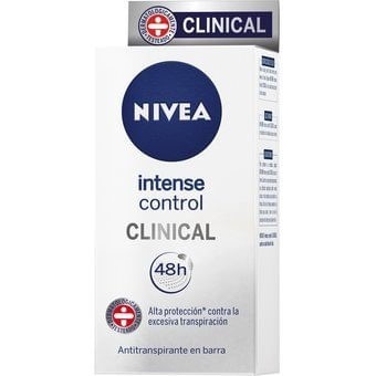 Nivea Intense Control Clinical Antitanspirante en Barra 40 ml