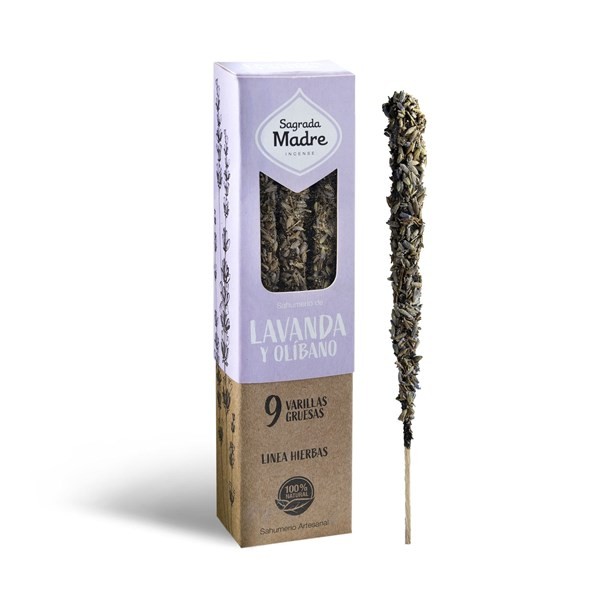 Sahumerio Sagrada Madre Lavanda Olibano Hierbas #1
