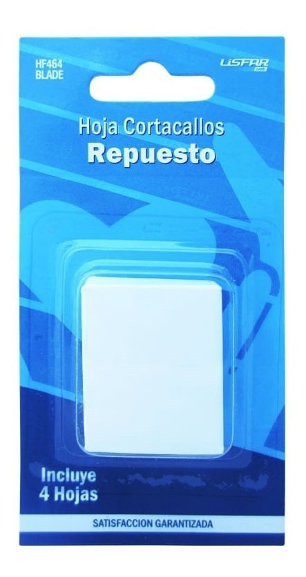 Lisfar Hoja Cortacallos Repuesto (4 Unidades)