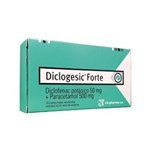 Trb-Pharma Diclogesic Forte Diclofenac Potásico + Paracetamol 50 / 500 Mg x 10 Comp #1