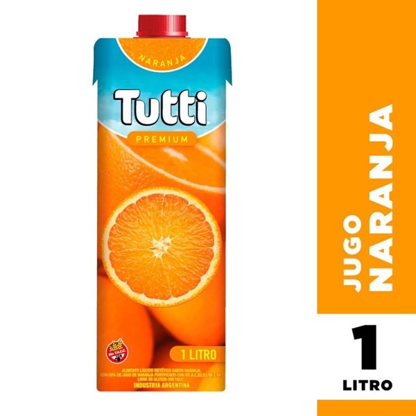 Jugo Tutti Naranja 1 l #1