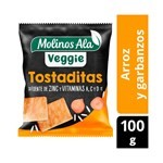 Tostadas Veggie Molinos Ala Arroz Garbanzos Y Maíz 100 grs #1