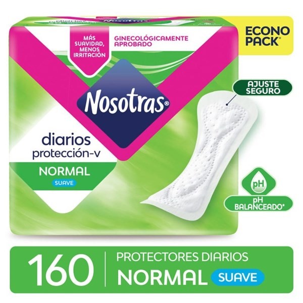 Nosotras Protectores Diarios Normal (160 Unidades) #1